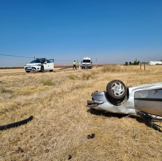 Accidente en La Albuera (Badajoz)