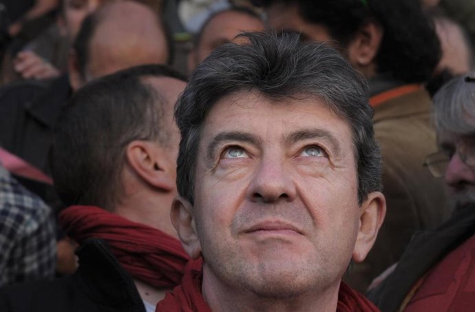El líder de La Francia Insumisa, Jean-Luc Mélenchon