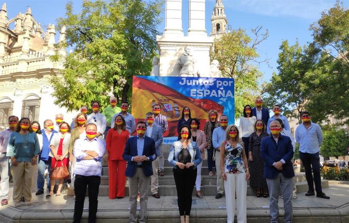 PP de Sevilla participa en un acto organizado este sábado con motivo del Día de la Hispanidad