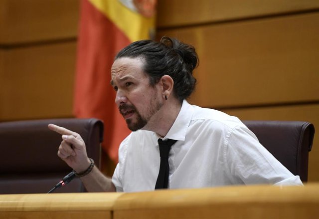 El vicepresidente segundo y ministro de Derechos Sociales y Agenda 2030, Pablo Iglesias, 