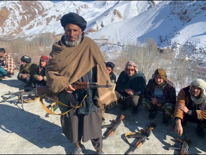 Milicianos talibán en una imagen de archivo