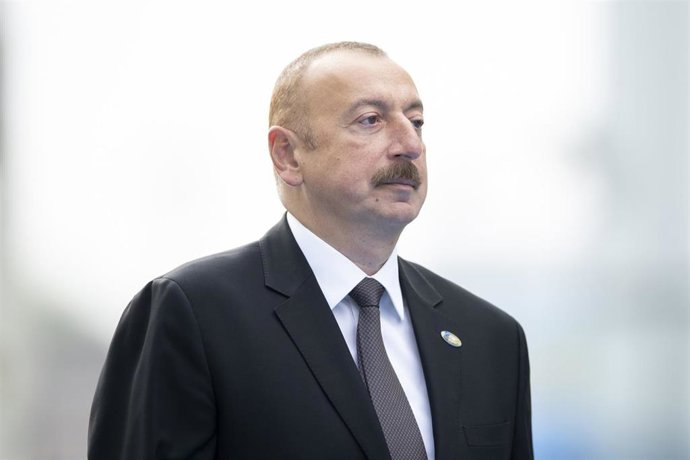 El presidente de Azerbaiyán, Ilham Aliyev