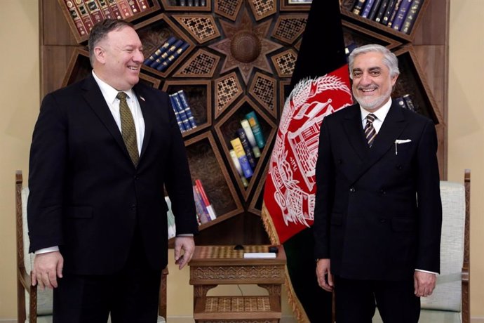 Abdulá Abdulá se reúne en Kabul con Mike Pompeo