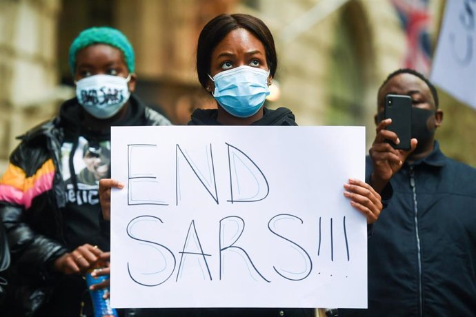 Protestas en Nigeria contra la unidad SARS 