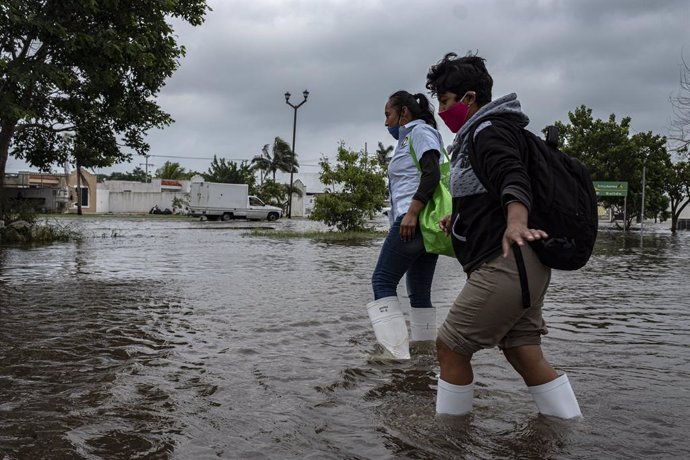 Hurricane Delta hits Mexico