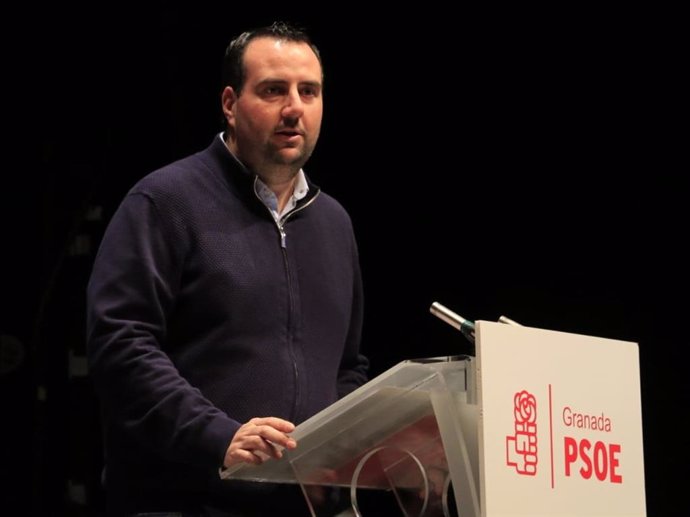 Álex Casares, secretario de Organización del PSOE de Granada, en imagen de archivo