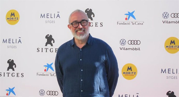 El director Álex de la Iglesia, en el Festival de Cine de Sitges