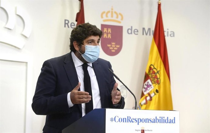 Nota / López Miras Anuncia 5 Millones De Euros En Ayud As Para Cubrir Tasas Locales Y Costes Fijos Que Asfix Ian En Estos Momentos A La Hostelería