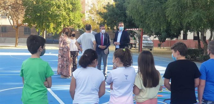 Espadas, en el CEIP 'Sánchez Mejías'