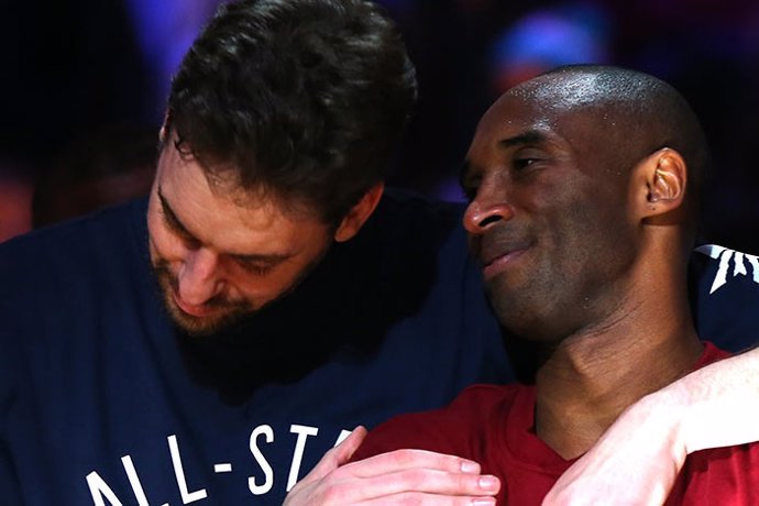 Baloncesto/NBA.- Pau Gasol recuerda a Kobe Bryant en el título de los Lakers: "E