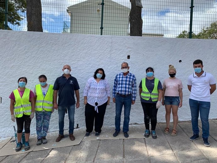 Trabajadores del PFEA en Felix