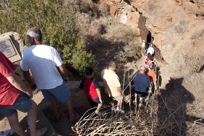 Acceso a Cueva Victoria en una imagen de archivo