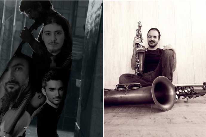 Cartagena String Quartet y el saxofonista Francisco José Franco Vidal