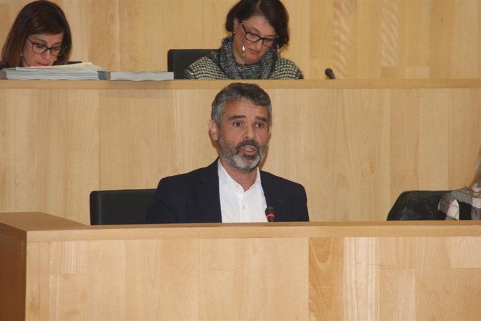 El portavoz socialista en la Diputación de Málaga, José Bernal, en una imagen de archivo