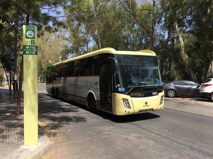 Autobús del Consorcio de Transporte en Málaga