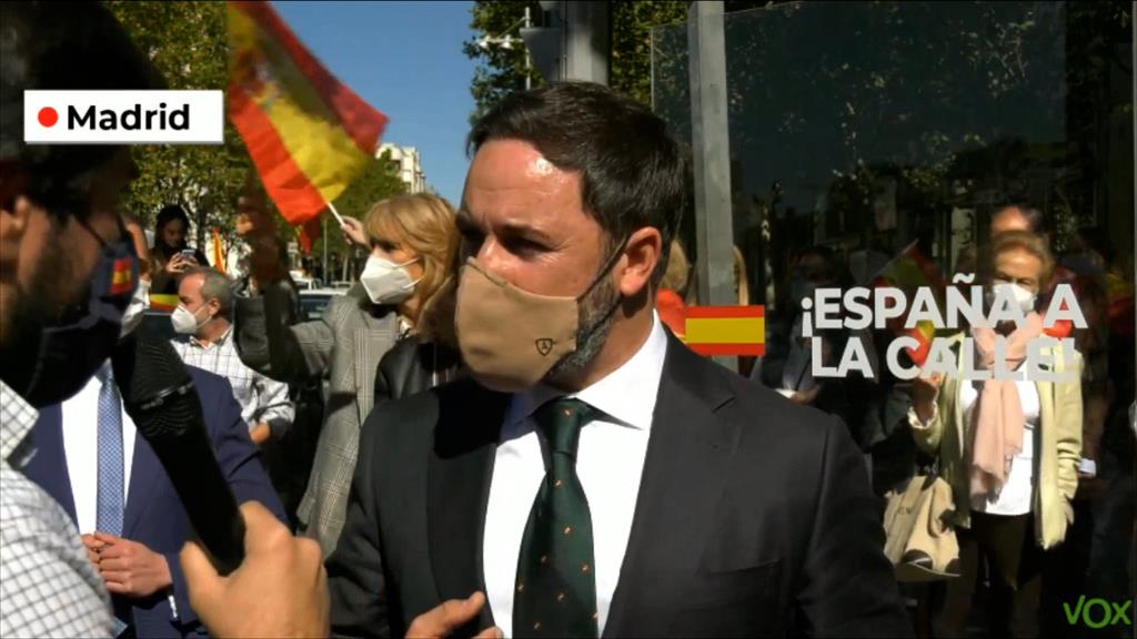 Vox dice que españoles salen a la calle contra la "mafia &hellip;