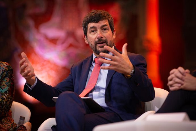 El president de la Cmera de Barcelona, Joan Canadell, en una foto d'arxiu. 