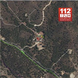 Lugar en el mapa en el que ha tenido lugar el suceso