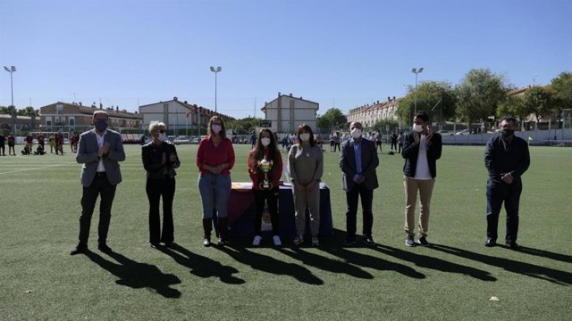 La directora general de Juventud y Deportes, Noelia Pérez, en Guadalajara