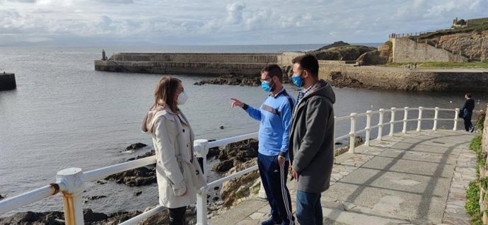 Alvaro Queipo, en Llanes