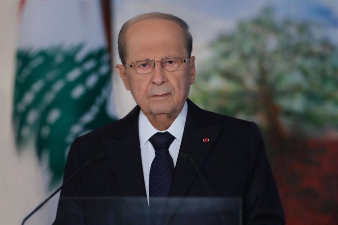 El presidente de Líbano, Michel Aoun