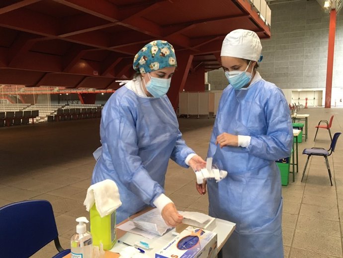 Campaña de vacunación contra la gripe en Asturias.