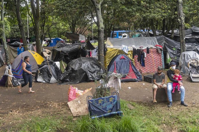 Migrantes venezolanos en Colombia