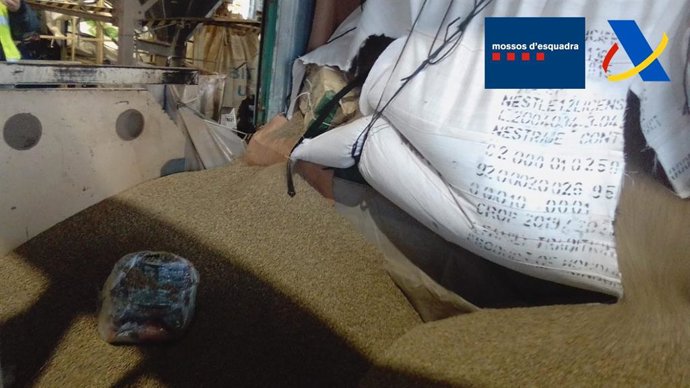 Interceptados cerca de 250 kg de cocaína en el puerto de Barcelona