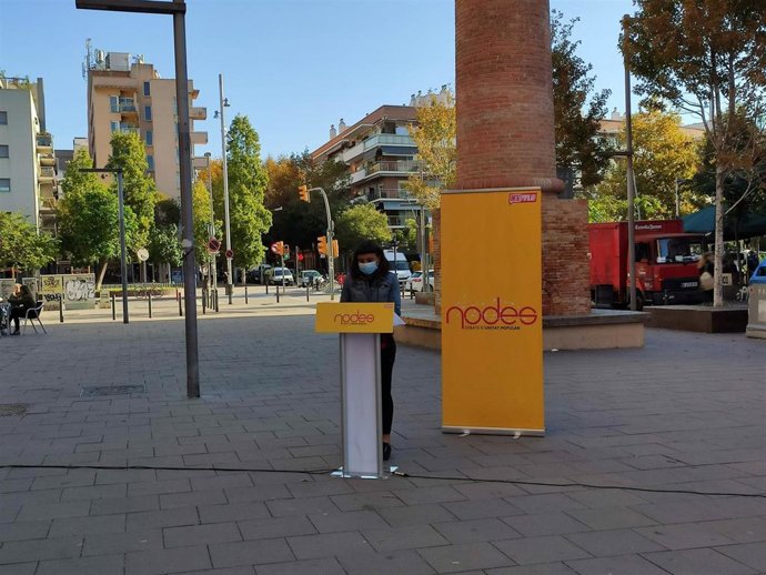 La portavoz del Secretariat Nacional de la CUP, Maria Rovira