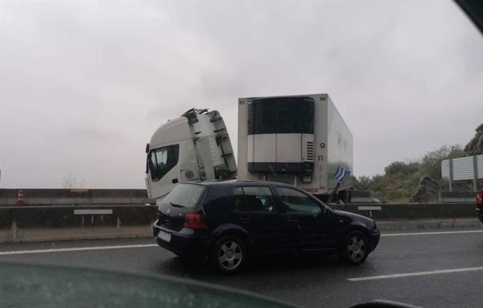 Accidente de camión
