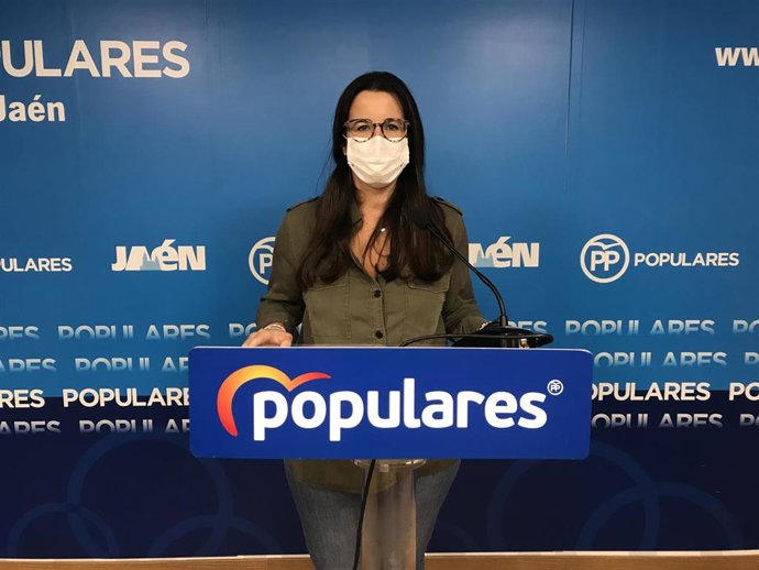 La presidenta provincial de NNGG-Jaén, Ana González.