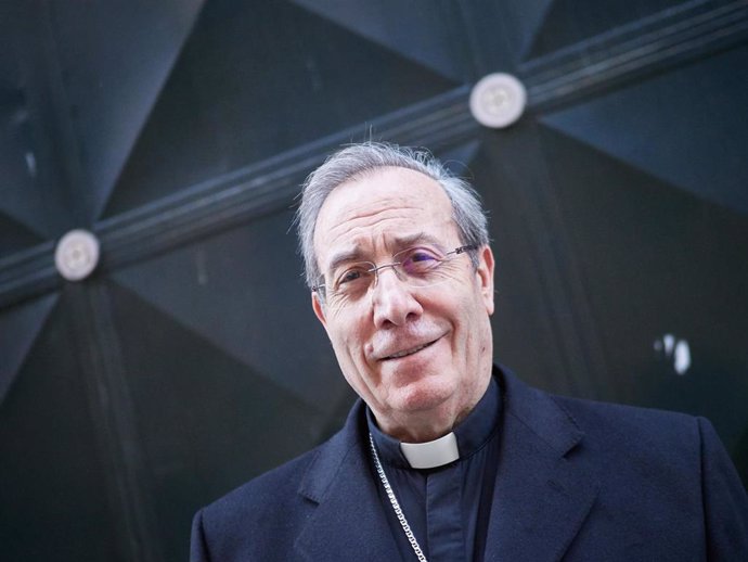 El arzobispo de Pamplona y obispo de Tudela, Francisco Pérez.