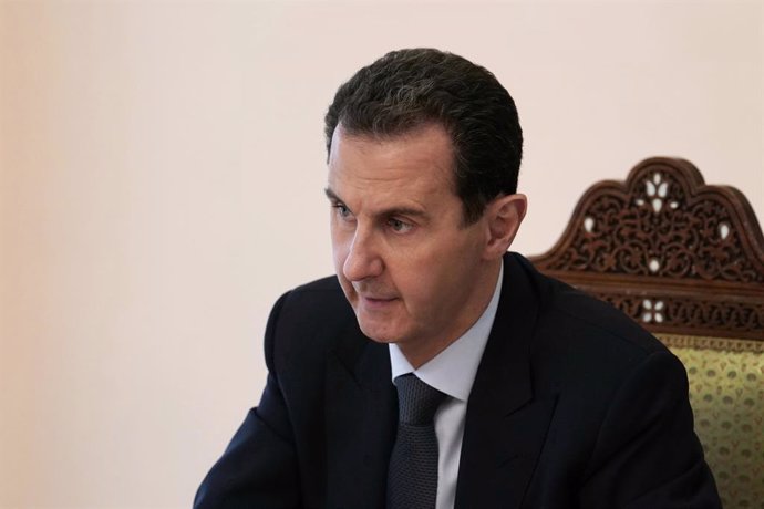 Siria.- Al Assad visita una localidad de Latakia afectada por los recientes ince