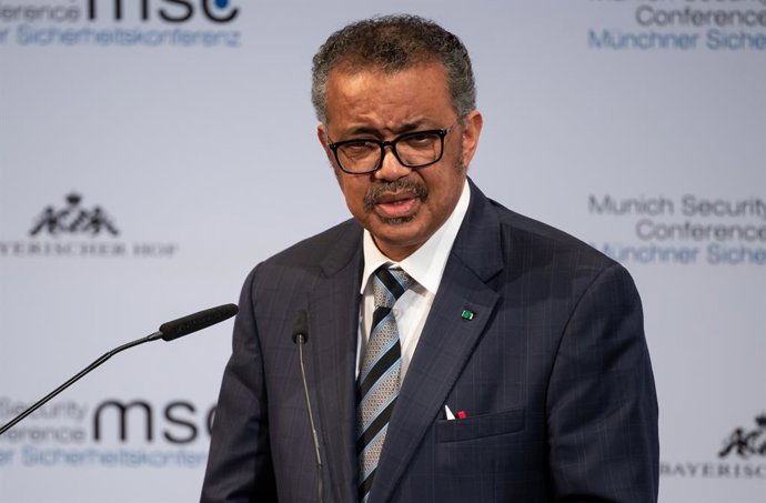El director general de l'OMS, Tedros Adhanom Ghebreyesus.