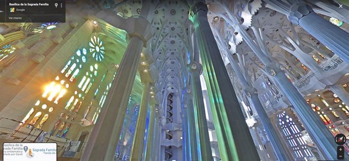 La Sagrada Familia de Barcelona y la Estación Espacial Internacional, entre los 