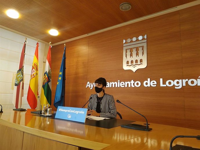La concejal del PP en Logroño Patricia Lapeña