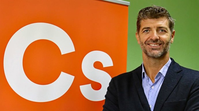 El portavoz de Ciudadanos en la Diputación de Zaragoza, Conrado Gayán.