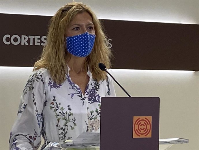 La diputadas del PP Aragón, Mar Vaquero.