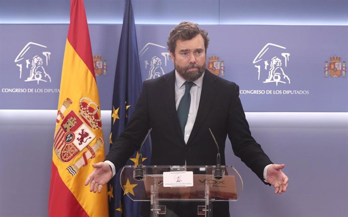 El portavoz de Vox en el Congreso de los Diputados, Iván Espinosa de los Monteros