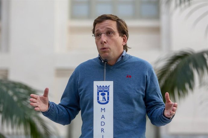 El alcalde de Madrid, José Luis Martínez-Almeida