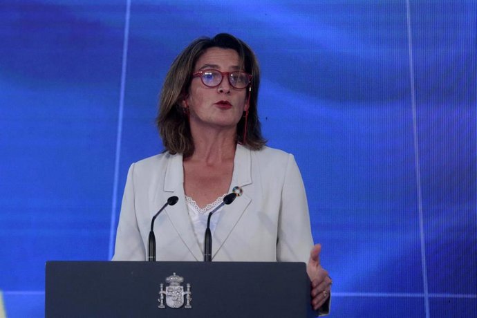 La vicepresidenta cuarta y ministra para la Transición Ecológica y el Reto Demográfico, Teresa Ribera