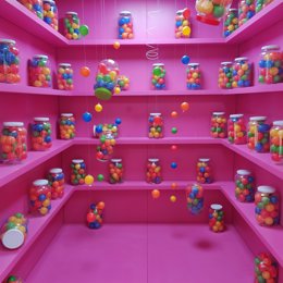 Imagen de la exposición 'Sweet Gallery', que se podrá disfrutar en Vallsur del 16 al 25 de octubre.