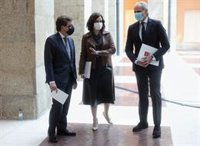 Ayuso espera que el Grupo Covid no sea "un señuelo" para tenerles entretenidos sino que sirva "para algo"