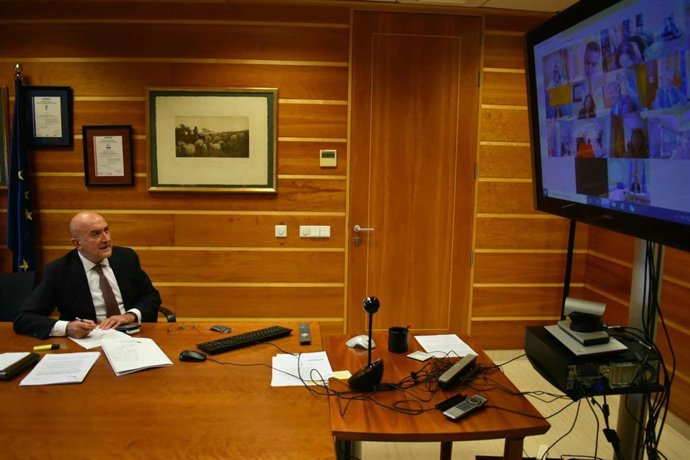 Carnero, durante el Consejo Consultivo.