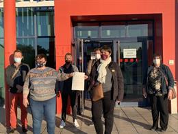 Imatge del tuit de Vox Lleida en qu la formació titlla d'"assassí" a l'expresident Companys. (Vertical)