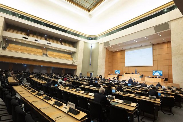 Imagen de archivo de un pleno del Consejo de Derechos Humanos de la ONU. 