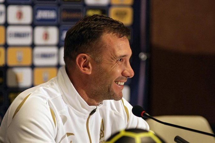 El seleccionador de Ucrania, Andriy Shevchenko