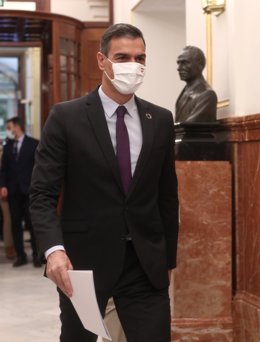 El president del Govern espanyol, Pedro Sánchez, en una sessió de control al Congrés. Madrid, (Espanya), 30 de setembre del 2020.