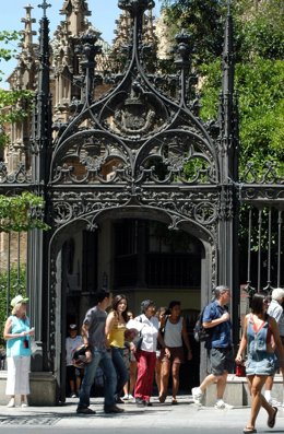 Turistas en Granada, en imagen de archivo