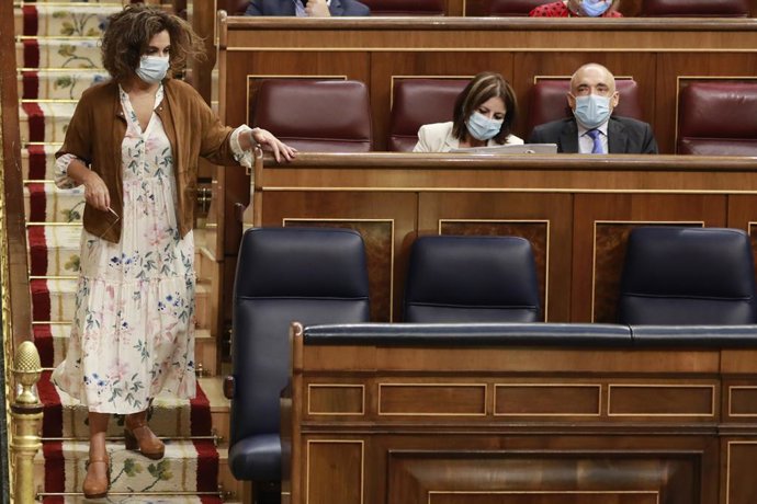 La ministra d'Hisenda, María Jesús Montero.